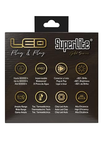Superlite Set of 2 T10 Bulbs with 18 Leds from the Blue Series range. CanBus Technology and 6500K Colour Temperature. Ideal for Car and Truck.