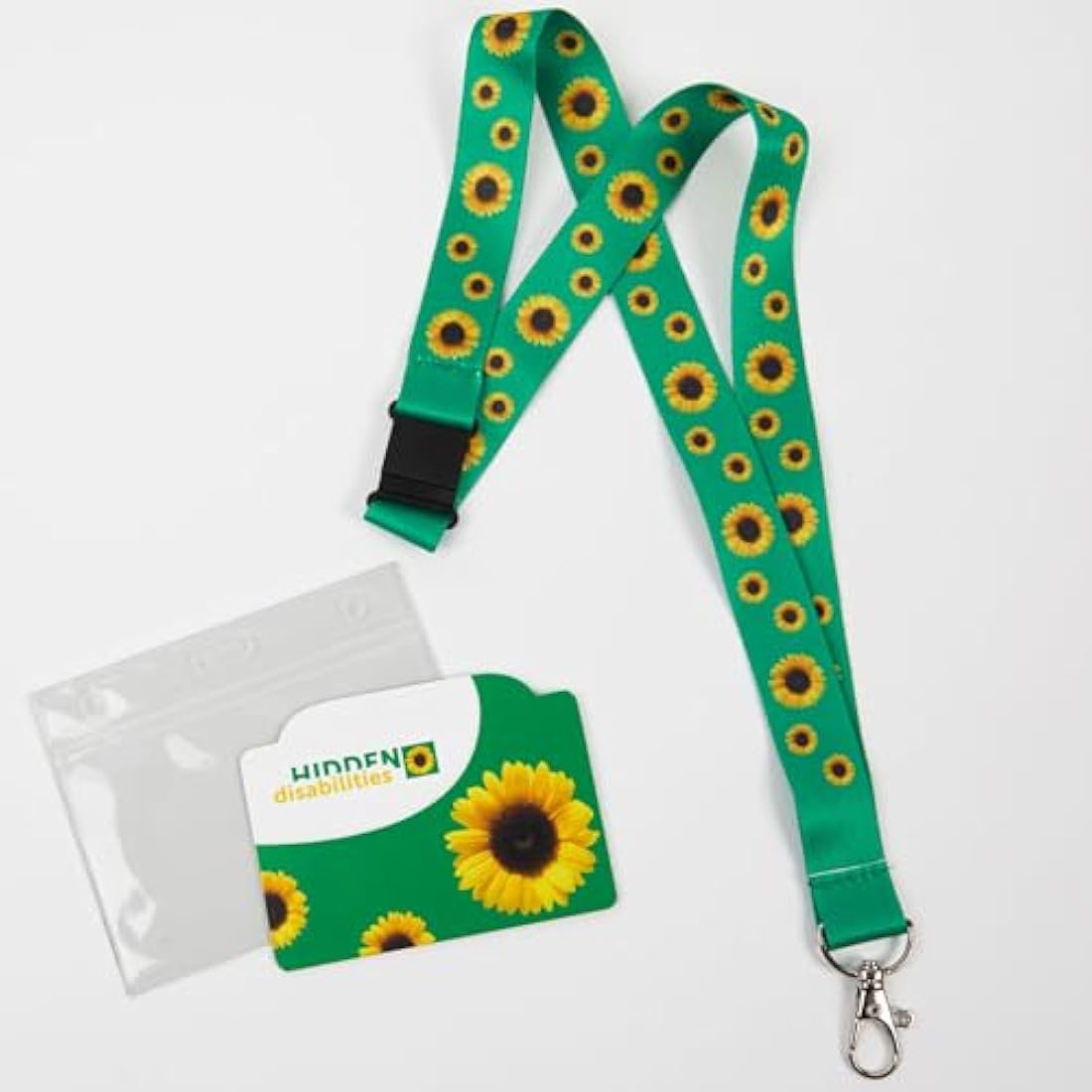 Hidden Disabilities Sunflower Lanyard and ID Card