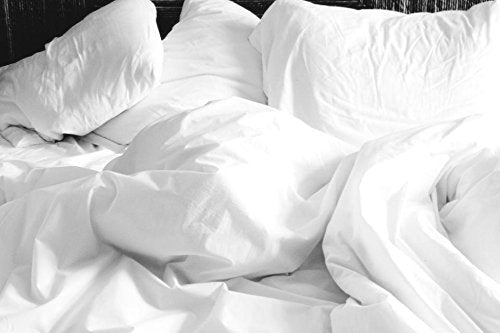 Euphoric Gifts WHITE 100% Pure Cotton (Egyptian Cotton) SUPER KING SIZE Duvet Cover Bed Set - includes duvet cover, fitted sheet & pillowcases