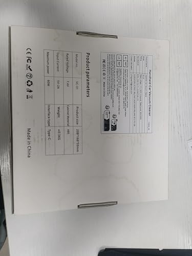 Handheld Vacuum Cordless, 9000Pa Powerful Car Vacuum Cleaner, Rechargeable Portable Lightweight Mini Vacuum Cleaner, USB Car Vacuum Cleaner Car Cleaner for Pet Hair, Car, Home, Office, Kitchen