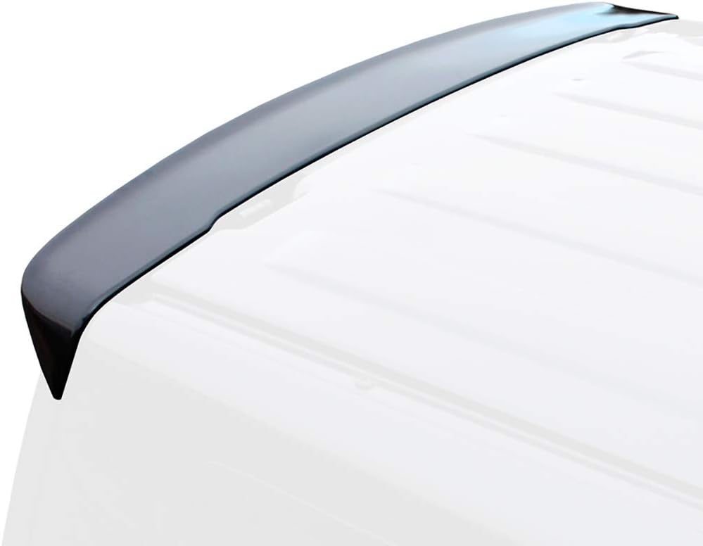 RDX Racedesign Roof Spoiler RDDS122 Transporter T6 -2015 (With Tailgate) (PU), Black or Dark Grey