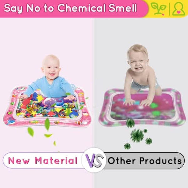Infinno Tummy Time Mat Premium Baby Water Mat (Multicoloured)