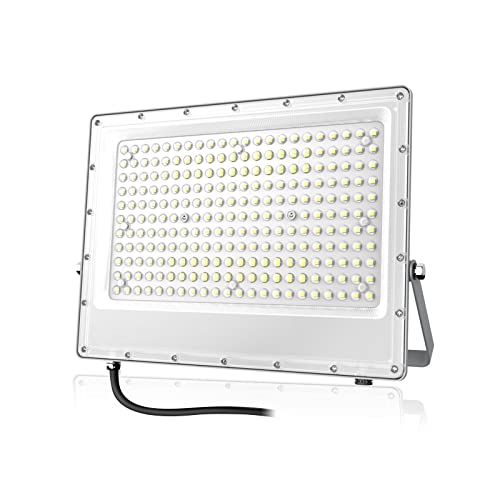 Tayire 200W LED Floodlight Outdoor, 20000LM LED Security Lights, Cold White 6500K, Super Bright Led Spot Lights, Waterproof IP65, Wall Light Work