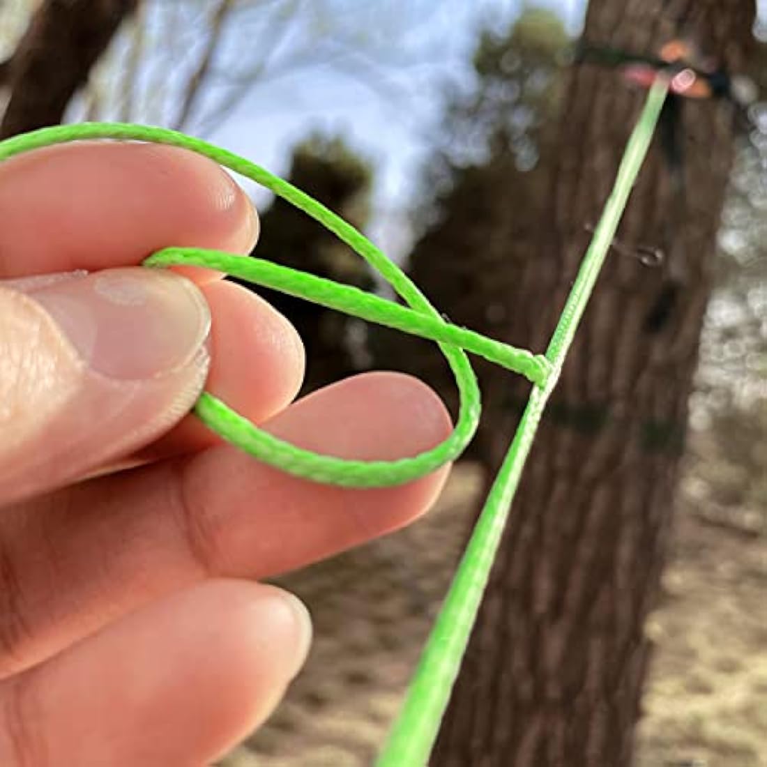 emma kites 100% UHMWPE Braided Cord 100Ft High Strength Low Stretch Utility Cord Guy Ropes 0.5mm ~ 4.8mm for Tent Guyline Tarp Hammock Ridgeline Fishing Line 100Lb ~ 5500Lb with 4 Colours