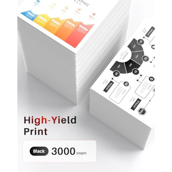 Halloya MLT D116L D116S Compatible Toner Replacement for Samsung MLT D116L D116S to use with Xpress SL-M2835DW M2825ND M2825DW M2885FW M2675 M2675FN M2875FD M2625 M2626 M2676 M2825 (2BK)
