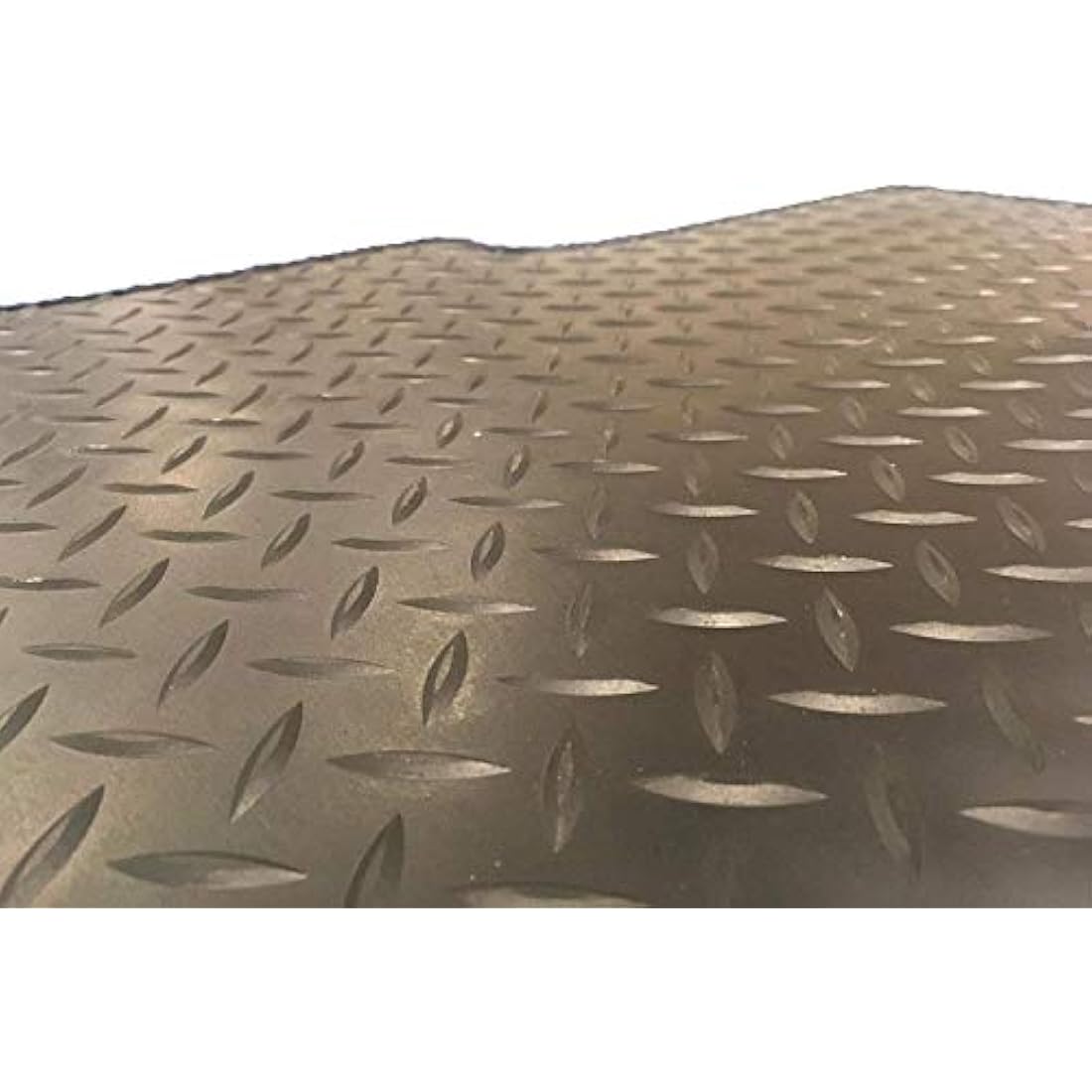 Lusso Floor Carpet Mats for Car | Tailored/Compatible to Fit Citroen Relay 2006-2019 | Heavy Duty 3mm Rubber Car Mats | 1-Piece Set (Silver Edging)