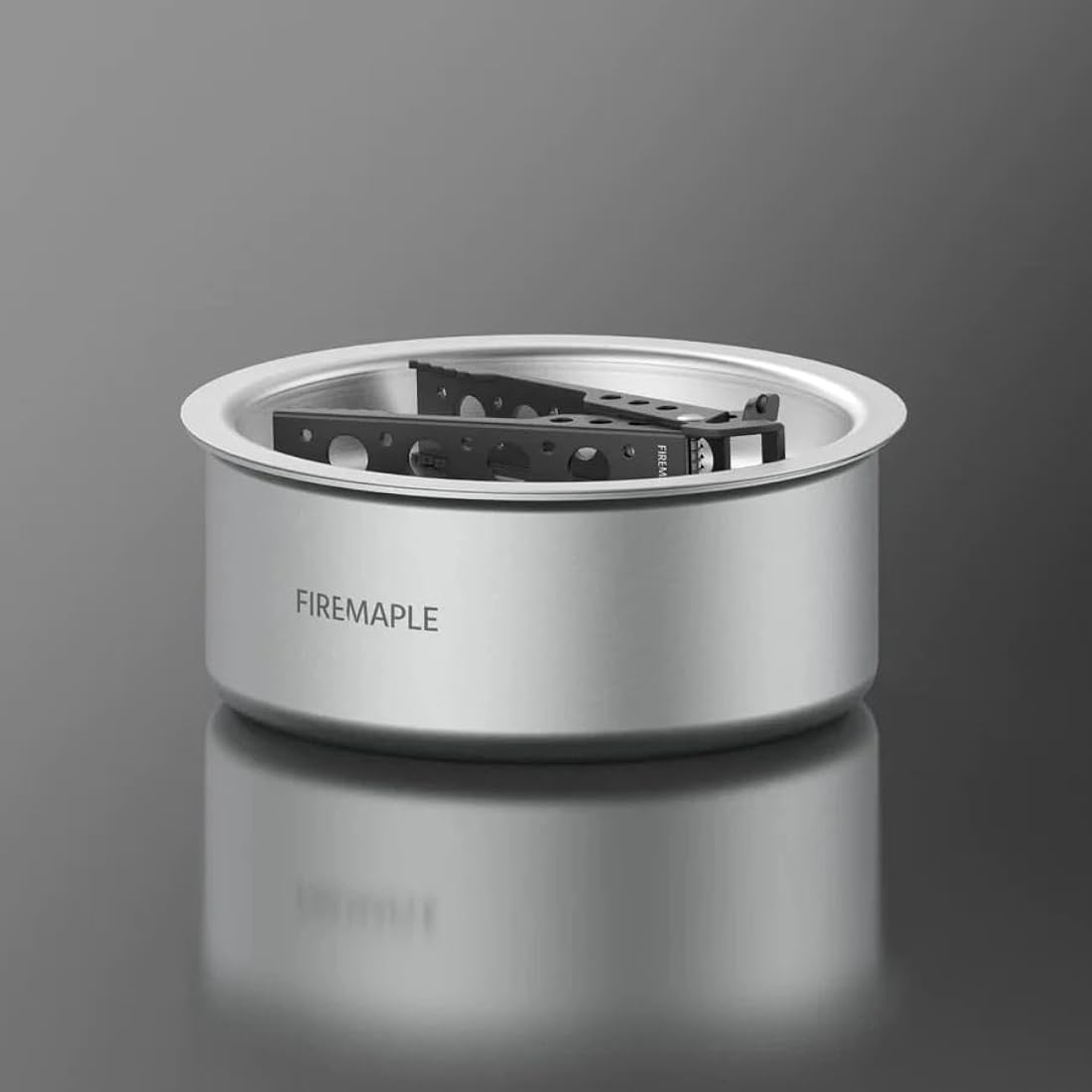 Fire-Maple Frost Ultralight Camping Cookware Set Compact Aluminum Cooking Kit with Nonstick Pot Frypan Plate and Gripper Camping Utensils for 1-2 people Hiking Trekking Fishing