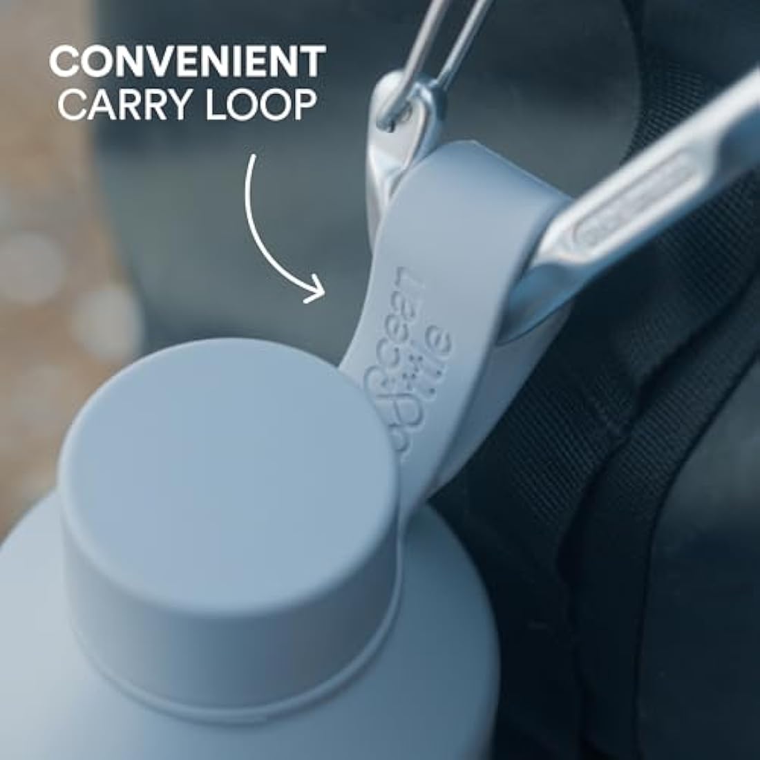 Ocean Bottle - Recycled Stainless Steel Bottle - Eco-Friendly & Reusable (Big 1l, Obsidian Black)