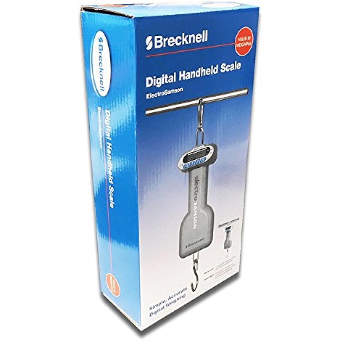 ElectroSamson Digital Balance Hanging Scales (25kg/55lb Limit)