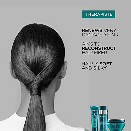 Kérastase Resistance, Strengthening & Healing Mask, For Over-Stressed & Very Damaged Hair, With Fibra-Kap, Masque Thérapiste, 200ml