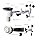 ECOWITT Weather Stations Array, 7 in 1 Wireless Weather Station with Outdoor Sensor WS69, with 3 in 1 WiFi/Wired Hub Gateway GW2000, Accurate Weather Forecast Data for Home Garden 868 MHz