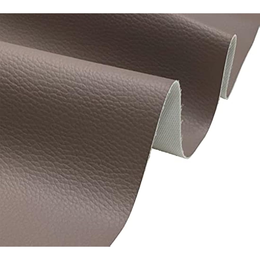 A-Express Grained Faux Leather Fabric Waterproof Heavy Duty Leatherette Vinyl Leathercloth Upholstery Textured Material - Cedar 1 Metre 100cm x 140cm