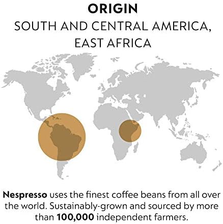 Nespresso Original Coffee Pods, 50 Mixed Pack - 10 Volluto, 10 Roma, 10 Cosi, 10 Vivalto and 10 Arpeggio Capsules for Nespresso Machines. Make Espressos, Cappuccino and Macchiato. Recyclable Pods