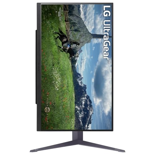 LG UltraGear G8 Gaming Monitor 27G850A – 4K UHD Nano IPS 27 inch, Dual-Mode 240Hz / 480Hz, 1ms (GtG), AMD FreeSync Premium Pro, DisplayHDR 600, DP 2.1, HDMI 2.1, Black