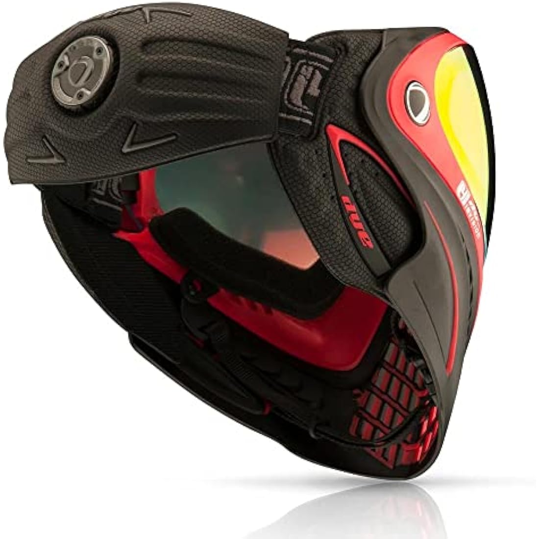 Dye I4 PRO Thermal Paintball Mask Goggles - Meltdown (Black/Red)