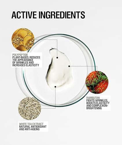 Grown Alchemist Regenerating Face Moisturiser - Anti Aging Peptide Moisturiser - Moisturising Hyaluronic Acid for Hydrating, Targeting Lines and Wrinkles Reducing - Natural, Vegan Face Cream 60 ml