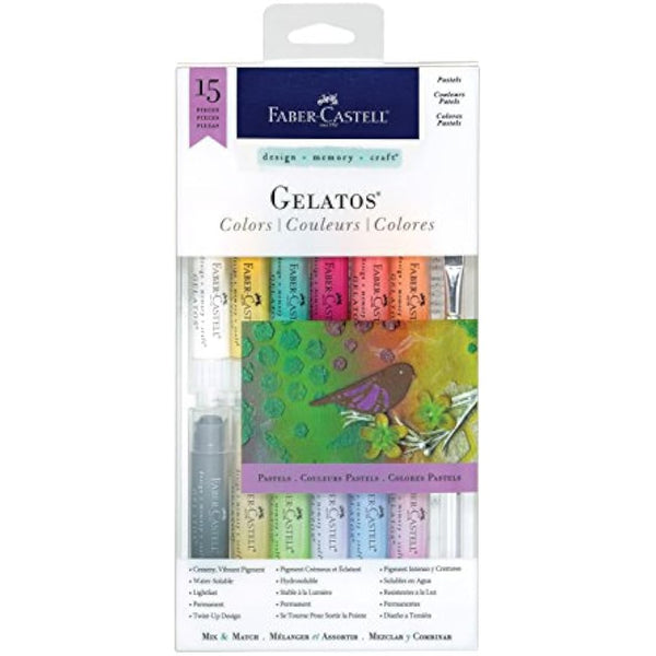 Faber-Castell Gelatos Colors Kit - Pastels