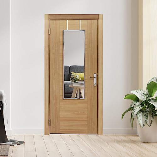 HORLIMER Full Length Wall Mirror with White Frame, 122x35cm(14x48 inches) Large Body Mirrors for Bedroom Bathroom