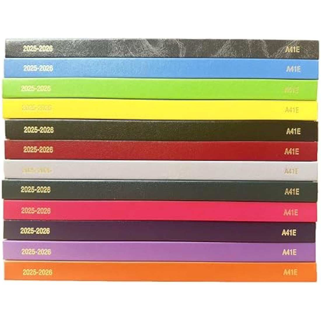 2025-2026 Academic Diary A4 Day to a Page DAP Appointment Mid Year Planner- YELLOW