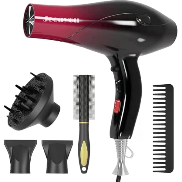 Jooayou Hair Dryer, 3000W Professional Ionic Hairdryers with Diffuser for Women Men Kids, Powerful Blow Dryer with 3 Heat 2 Speed and Cool Button for Home Travel Salon Use