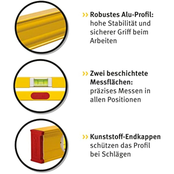 80 ASM Magnetic Spirit Level 2 Vial 19178 60cm