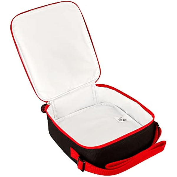 Marvel Avengers Tech Insulated Kids Lunch Shoulder Strap, Official Merchandise by Polar Gear – 600D Polyester Cooler, Reusable Food & Drink Thermal Cool Bag for School Nursery Snacks Picnic-Blue