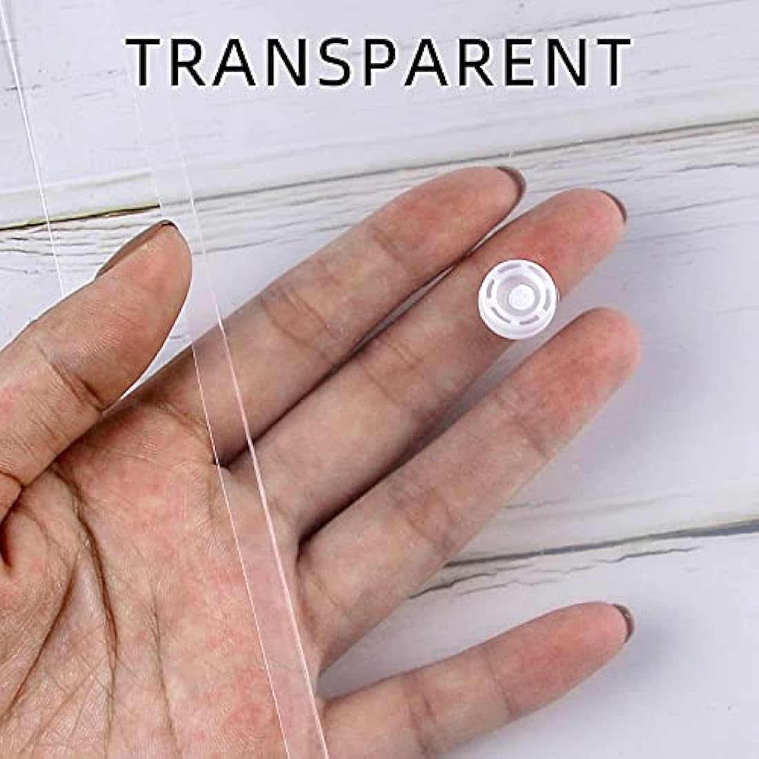 Clear Plastic Wallets A4 Popper Wallets Document File Folders for Paperwork A4 Plastic Envelopes Wallet, Pack of 6