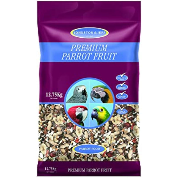 Johnston & Jeff Fruit Premium Parrot Food, 12.75 kg