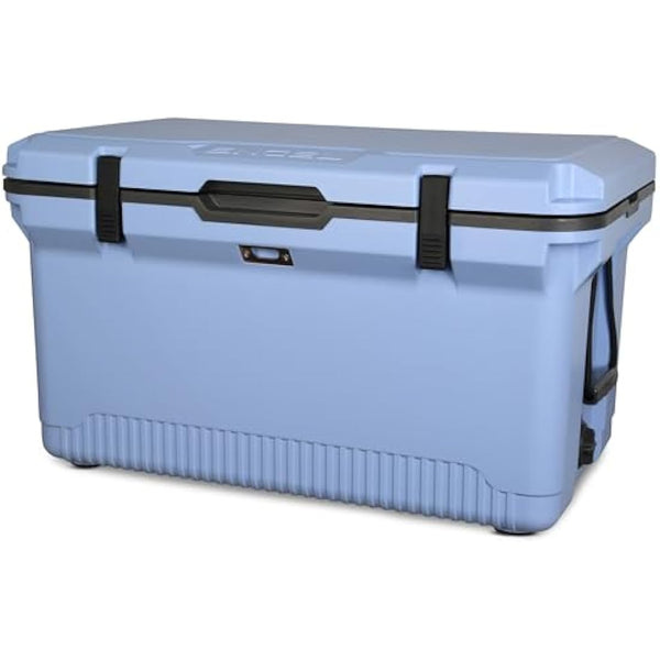 ENGEL Ultra-Light 56.8 L Cooler Box - Injection Molded Cool Box Large Enough for 80 Cans, Keeps Ice up to 7 Days, Camping Cooler Suitable for Picnics, Festivals, Beach & Travel, 75 x 45.7 x 43.2 CM