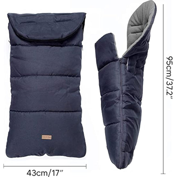 CrocnFrog Universal Baby Bunting Footmuff - Cosy Toes Fit Toddler Foot muff for Stroller,Buggy,Pushchair & Pram Footmuffs Comes with Warm and Soft Polar Fleece Water & Wind Proof to Protect Infant