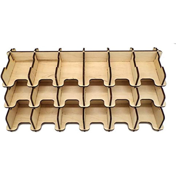 docsmagic.de Card Holder - 18-Compartment 1500+ Mini Cards