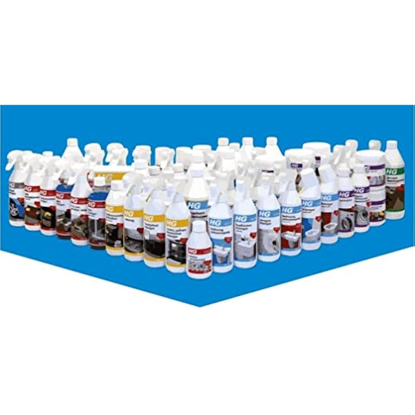 HG Toilet Renovation Cleaning Kit, Effective Bathroom & WC Cleaner, Cleans and Descales Toilet Bowl & Under Toilet Rim, Limescale & Stain Remover - 500ml (318006106)