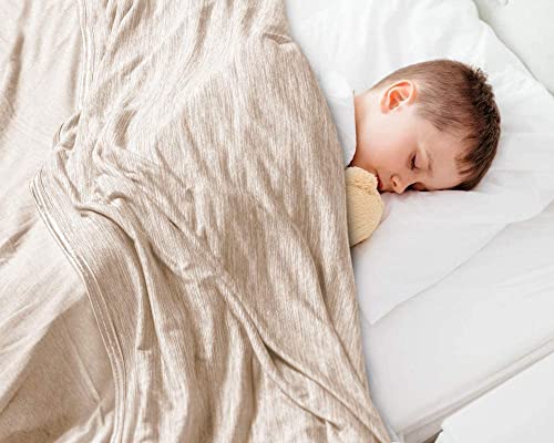 Elegear Cooling Blanket for Night Sweats, Q-Max 0.5 Arc-Chill Summer Cool Fiber Throw for Bed Sofa Chair Travel Adult Kids Hot Sleeper, Comfort, Lightweight, Twin/Double, 150x200cm, Gray