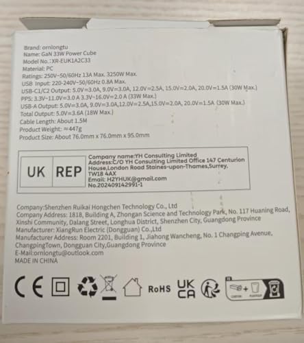 Socket Cube USB C Power Strip with 4 Outlets 3250W and 30W USB C Charging for iPhone 16/15/14, iPad,MacBook, Galaxy, Power Delivery Charging for Game, Dorm Rooms, Home, Office, White