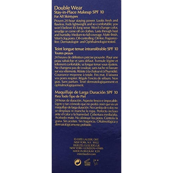 Estee Lauder Double Wear Stay In Place Makeup - 3W1 Tawny