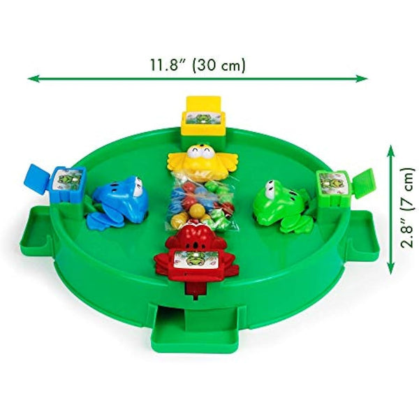 EPHIIONIY Bambiya Hungry Frogs Family Board Game – Intense Game of Quick Reflexes – 4 Player Classic Board Games Fun, Includes All Pieces Needed to Play – Frog Toy for Kids 3 Years and Older