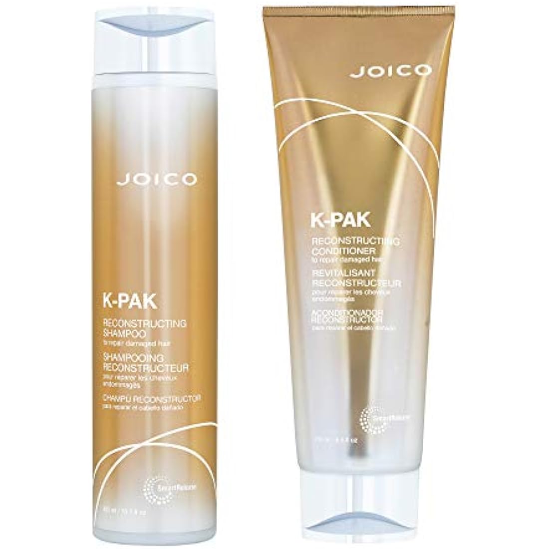 Joico K-Pak Reconstructing Shampoo 300ml & Conditioner 250ml to repair damaged hair. NEW PACKAGING