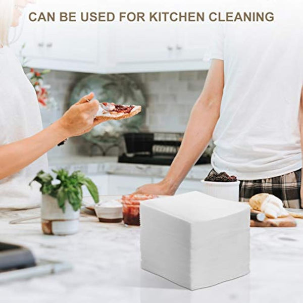 Healifty Sterile Gauze Pads Gauze Sponges Non Woven Gauze Pads for Wound Care Makeup Removal Nail Polish Removing 100pcs