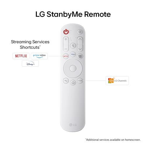 LG StanbyMe 27ART10AKPL 27 inch Wireless TV | Portable Smart Display | 1080p | 2023 series