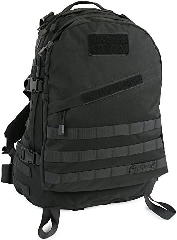 Highland Tactical Men's Stealth Heavy Duty Tactical Backpack, One Size