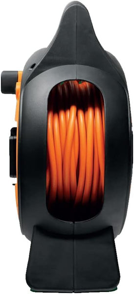 Maypole 230V 10A Mobile Mains Roller Power Unit with USB and Built in LED Light for Caravans, Camping, Campervans, Motorhomes