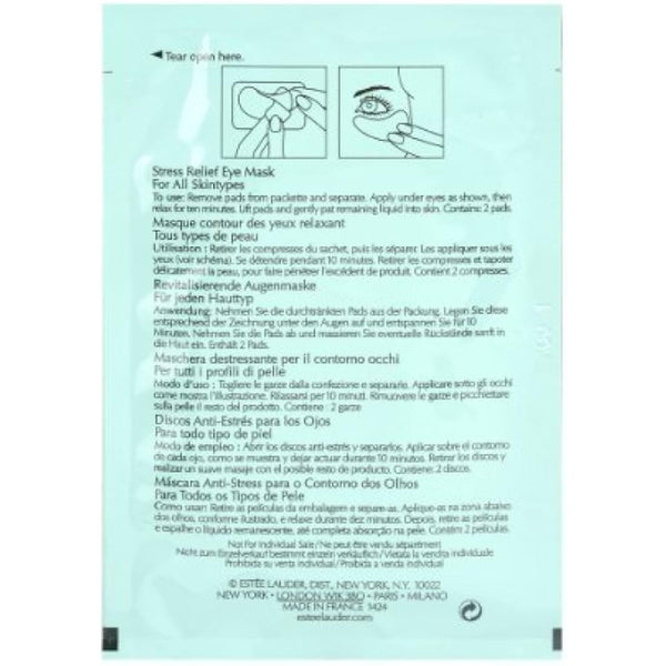 Estee Lauder Stress Relief Eye Mask – Eye Mask, Pack of 1