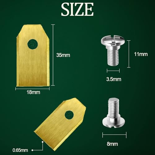 250m Boundary Cable for Robotic Lawnmower - Headley Tools Boundary Wire+50x Pegs+10x Connectors+9x Titanium Blades Accessory Set for Search Cable,