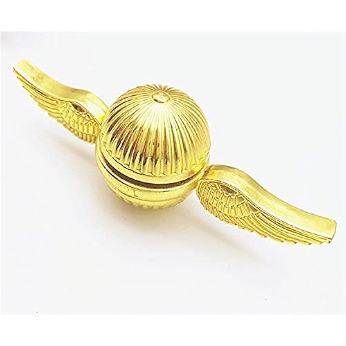 Multibao Snitch Fidget Hand Spinner for Kids & Adults Metal Sensory Toys Gadget Spinning Top Focus Toy Fingertip (Golden)