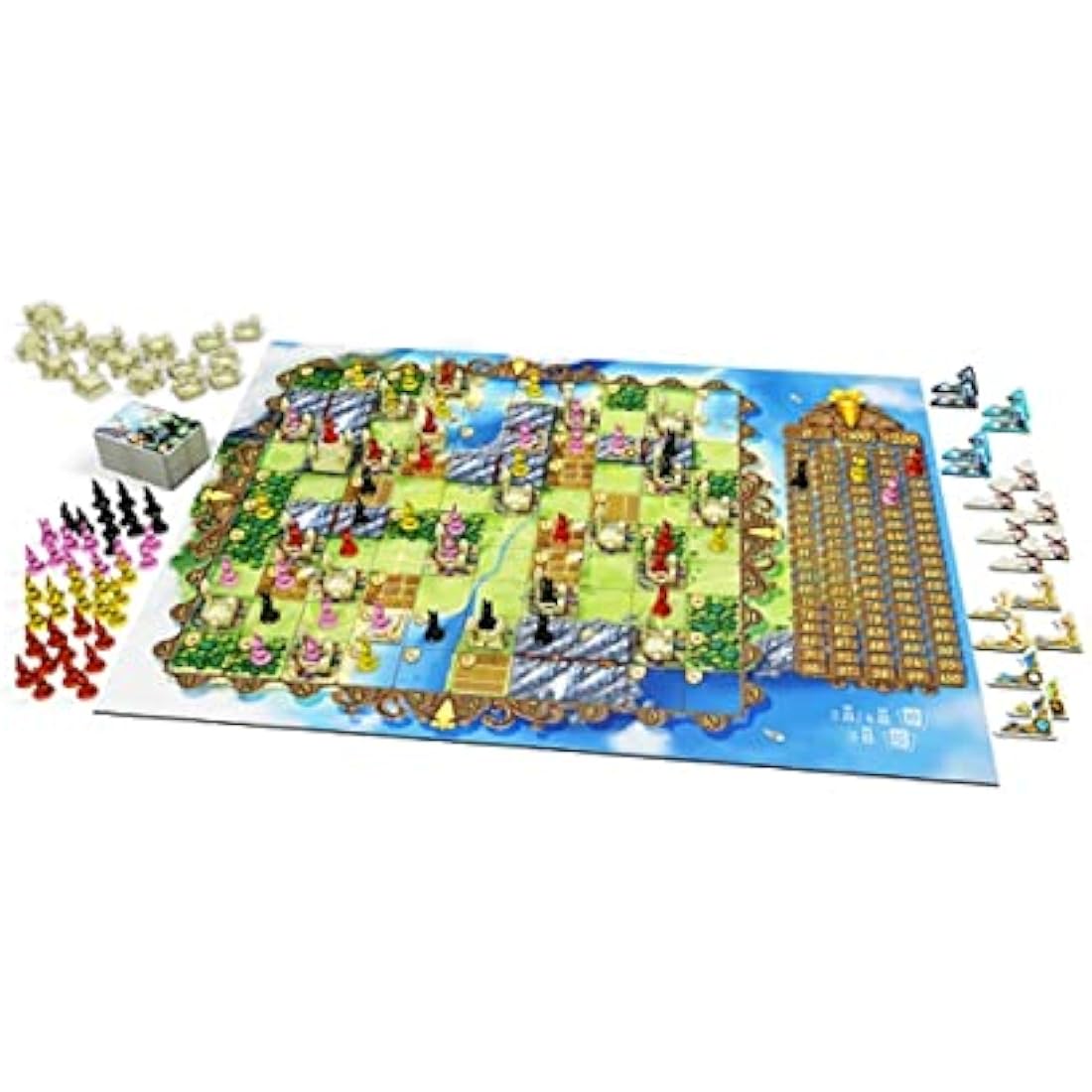 Iello | Bunny Kingdom | Board Game | Ages 14+ | 2 to 4 Players | 45 mins Minutes Playing Time
