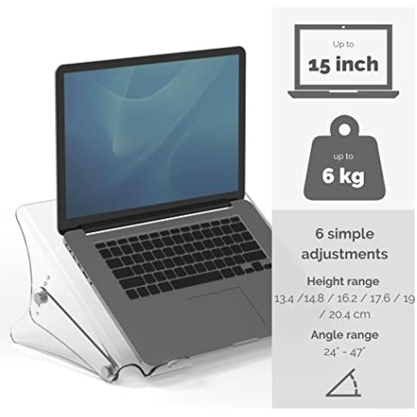 Fellowes Clarity Adjustable Laptop Stand
