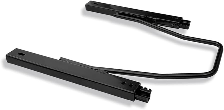 AutoStyle Sport seat 'LV' - Black - Non-reclinable fibreglass back-rest - incl. slides