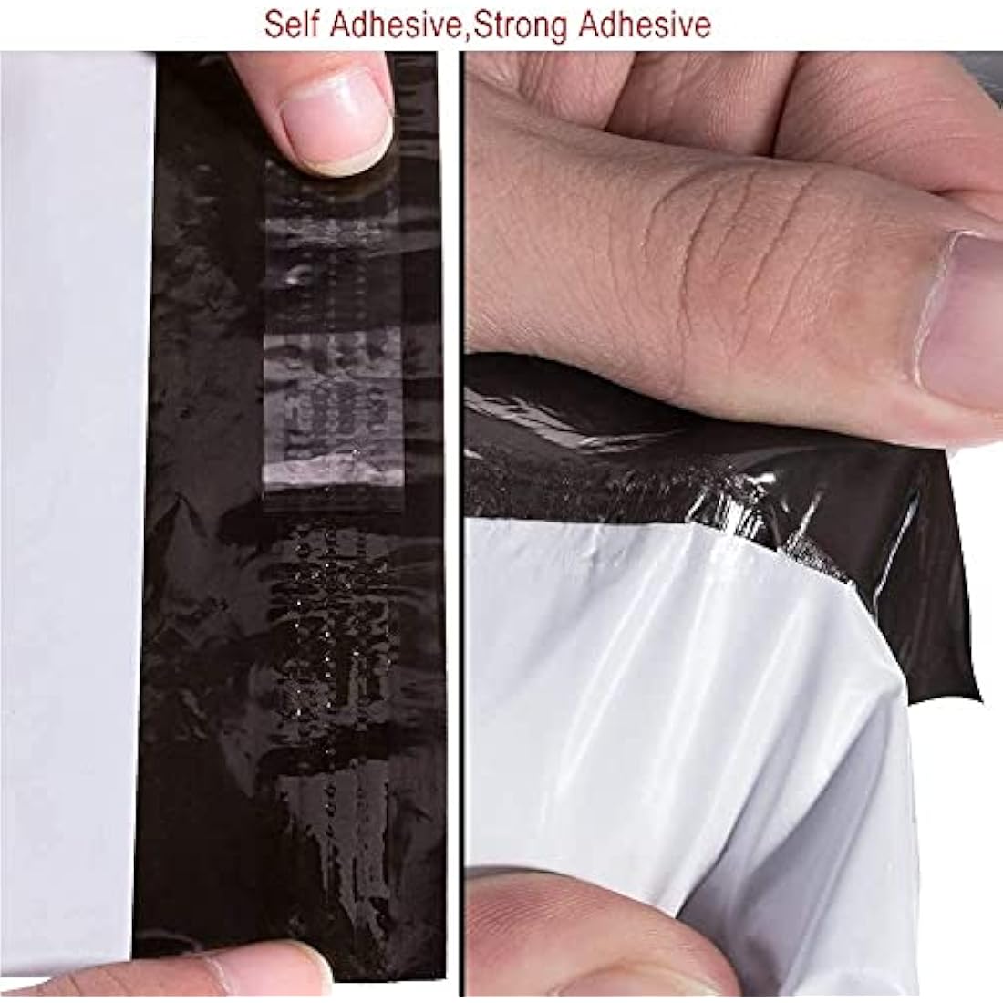 100 Seal Postal Mail Sacks Parcel Delivery Bag Mailing Postal Bags Plastic Envelope Mailers Bags