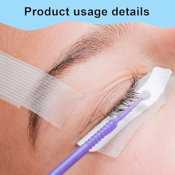 fenshine Lash Tape,8 Rolls PE Micropore Medical Tape for Eyelash Extension, Fabric Tape For False Eyelash Patch Makeup Tool (0.5inch x 10 Yards)
