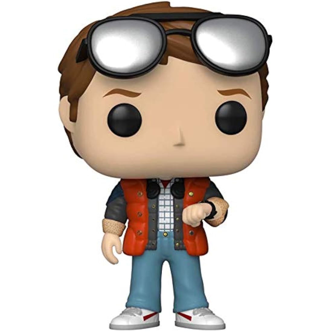 Funko Pop! Movies: Back To The Future - Marty Checking Watch (UK Exclusive)